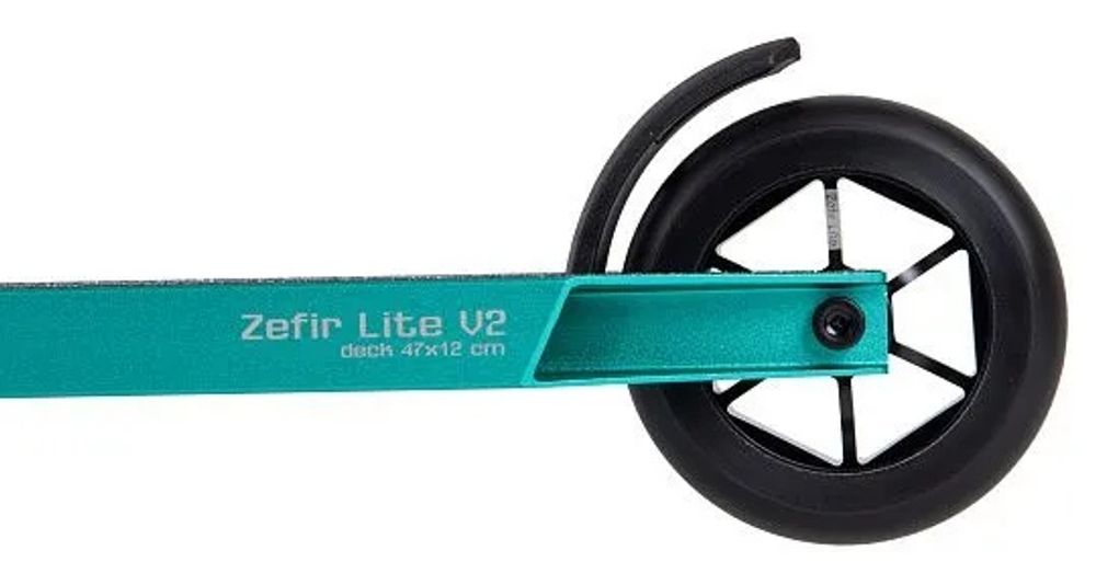Трюковой самокат Tech Team Zefir Lite V2 47 (серый-селадон / gray-celadon)