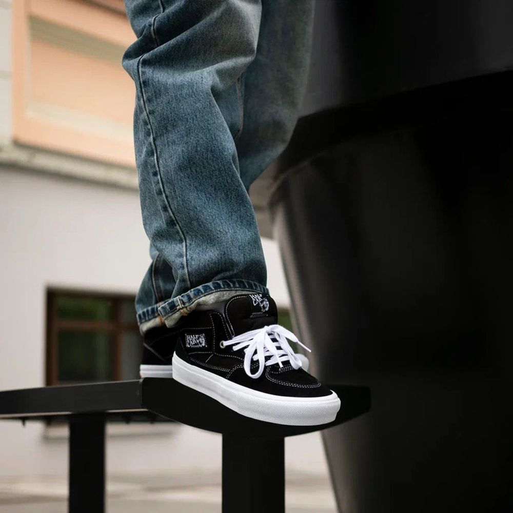 Кеды Vans MN SKATE HALF CAB Black/White