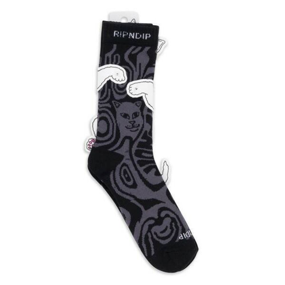 Носки Ripndip Hypnotic Socks (Black)