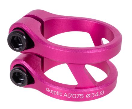 Купить Зажим для трюкового самоката Tech Team Skeptic, 34,9мм, HIC, pink