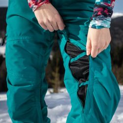 Штаны Horsefeathers LOTTE PANTS (teal green)