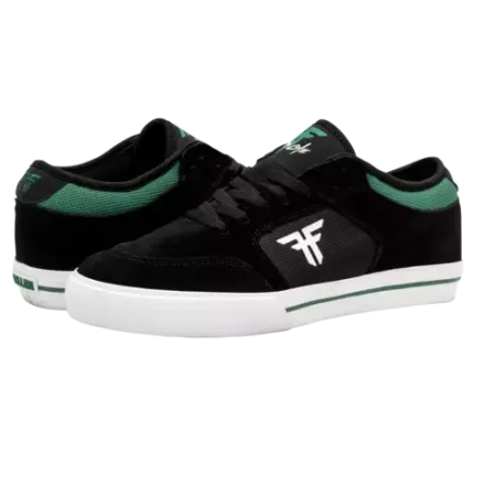 Купить Кеды Fallen RIPPER - BLACK/GREEN/WHITE (CHRIS COLE)