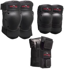 Защита комплект (колени, локти, запястья) EIGHT BALL 3PK PAD SET BLACK