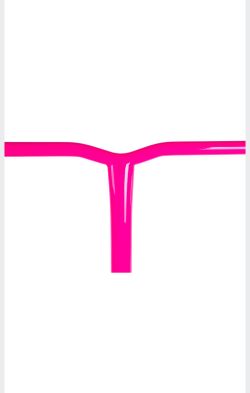 Руль Tech Team титановый Y-форма ZUBR 580x700 без пропила, розовый