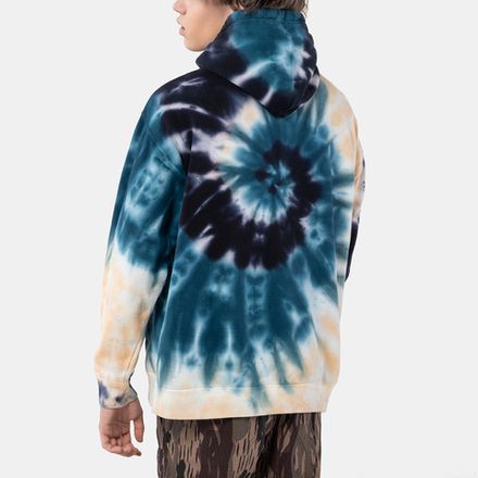 Купить Толстовка Ripndip Big Smile Hoodie (Navy/Peach Spiral Tie Dye)