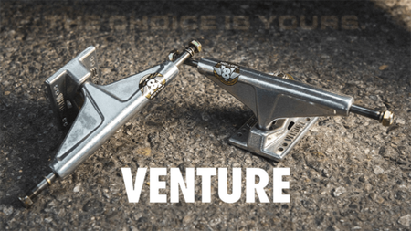 Таблица размеров подвесок Venture