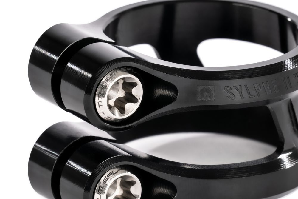 Зажим для трюкового самоката Ethic sylphe double clamp V2 34.9 black
