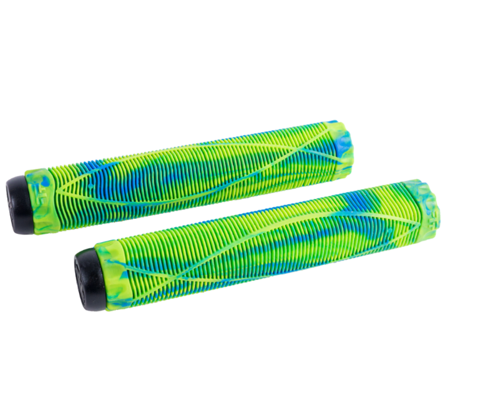 Грипсы Tech Team Fish 170mm, Green/Blue