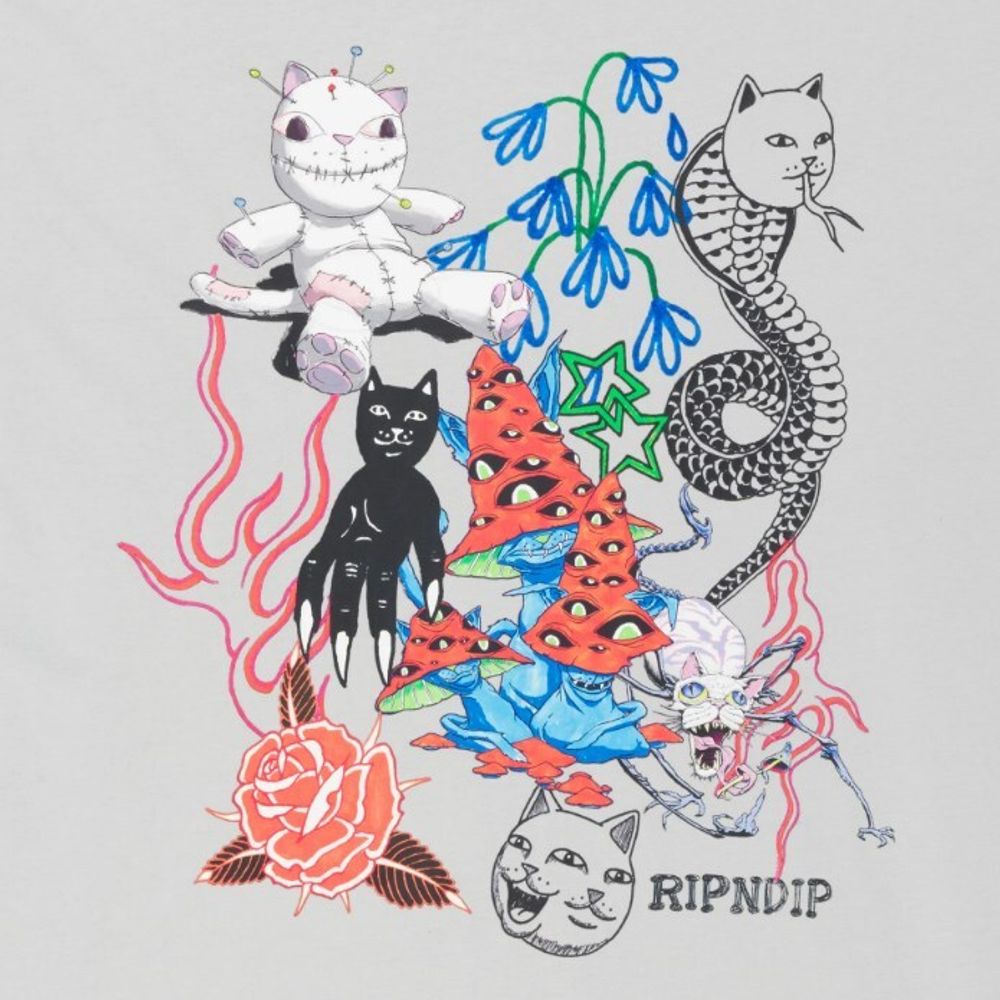 Лонгслив Ripndip Travis Long Sleeve Grey