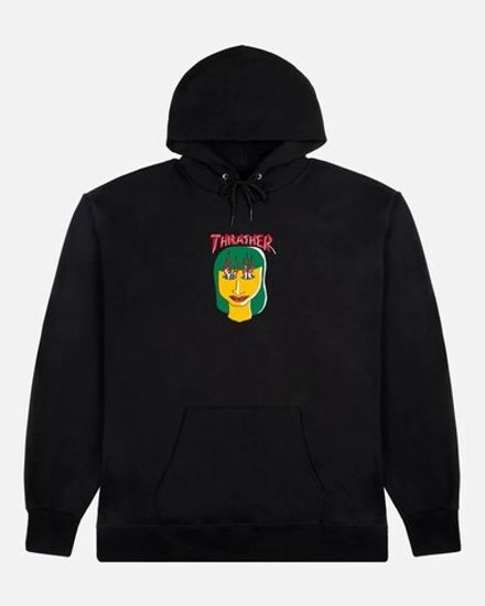 Купить Толстовка THRASHER TALK SHIT BY GONZ BLACK