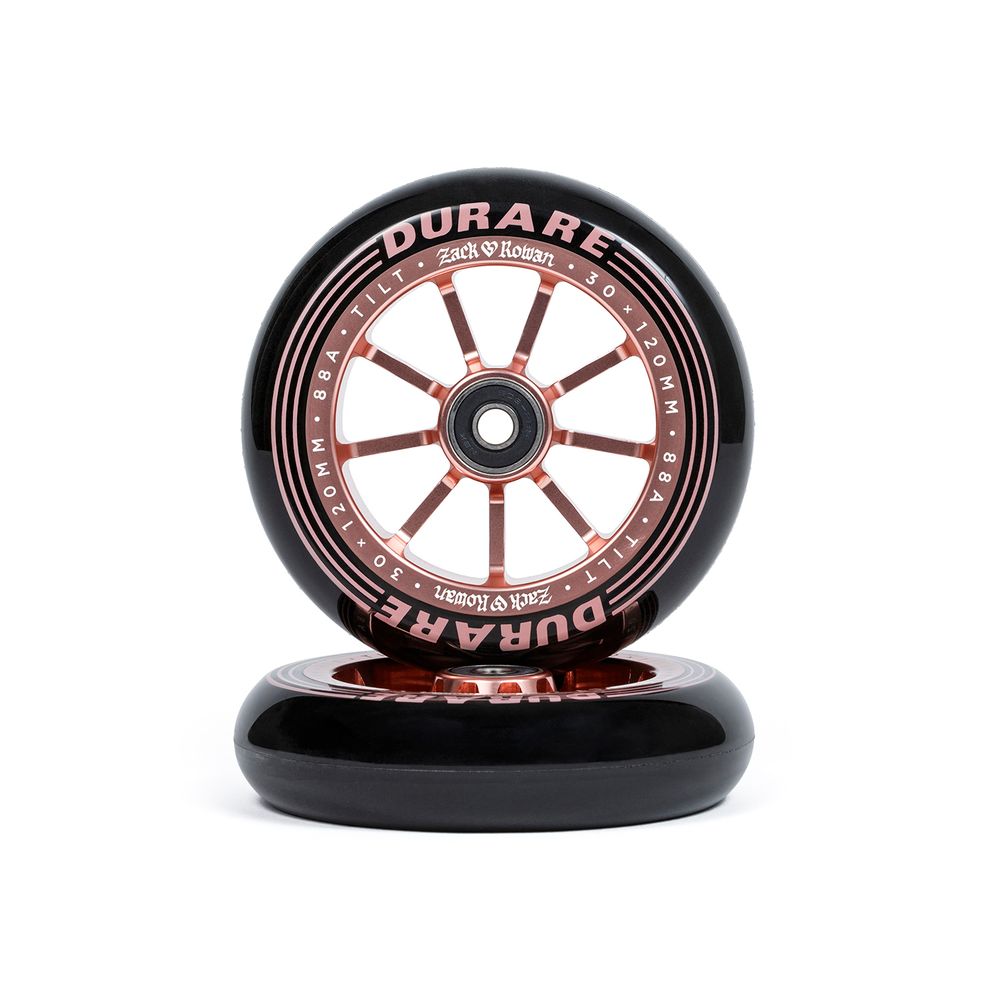 Колеса для трюкового самоката Tilt Stage III Durare Full Selects Zack 120x30 пара (бронзовый / черны
