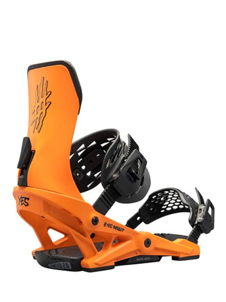 Купить Крепления для сноуборда YES Select Bright Orange