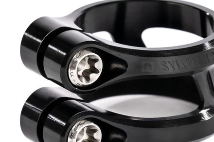 Купить Зажим для трюкового самоката Ethic sylphe double clamp V2 34.9 black