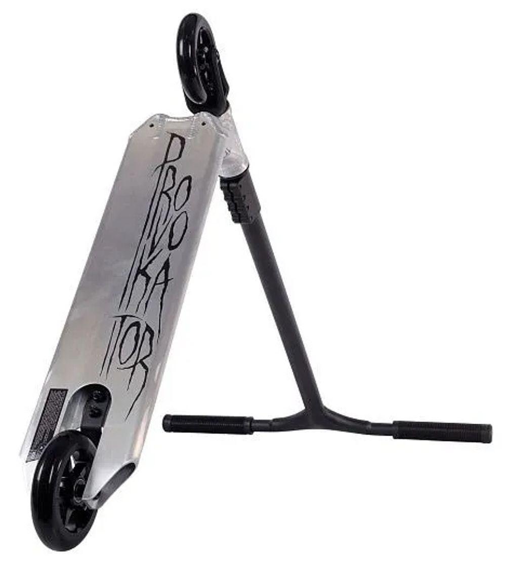 Трюковой самокат Tech Team Provokator 50 (полированный-черный / brushed-black)