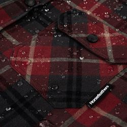 Рубашка утепленная Horsefeathers DOUGH SHIRT (redwood)