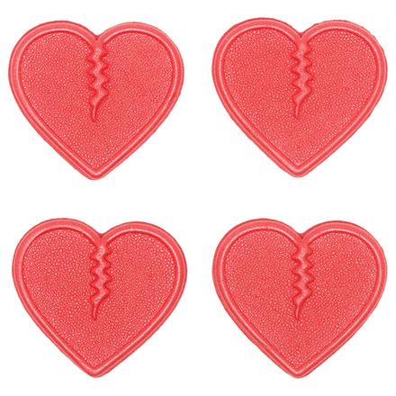 Стомпэд для сноуборда CRABGRAB MINI HEARTS (RED)