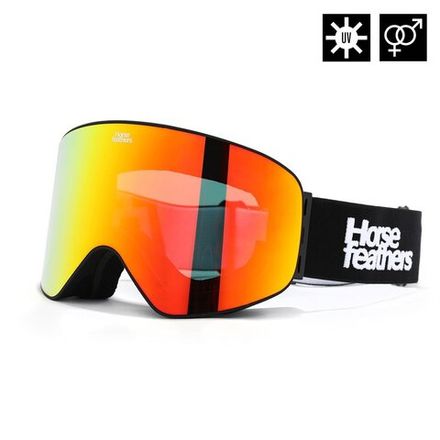 Купить Маска Horsefeathers EDMOND GOGGLES (black/mirror red)
