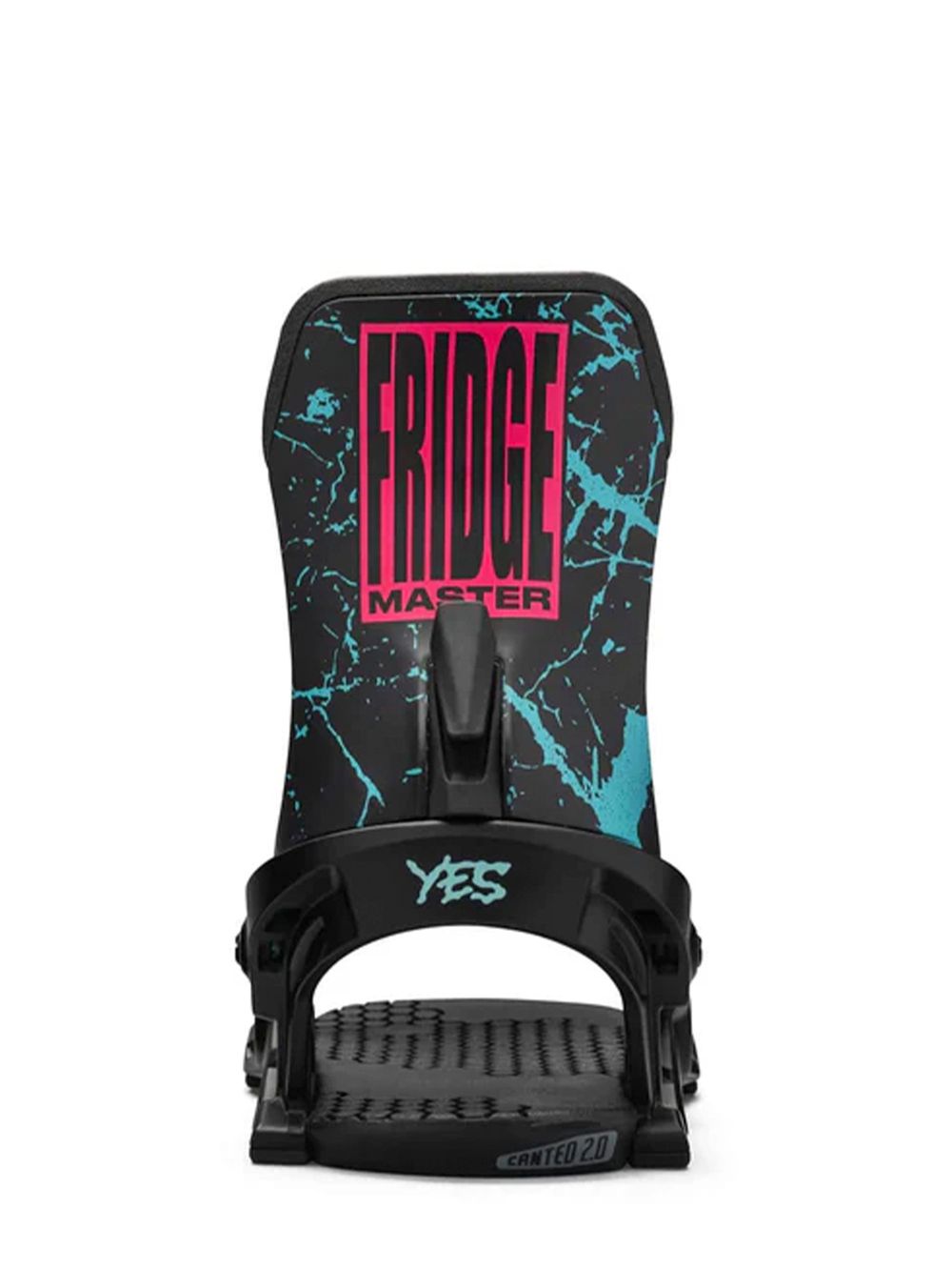 Крепления для сноуборда YES Airmaster Fridge Black