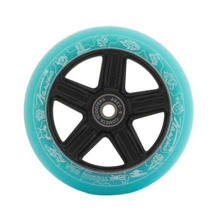 Купить Колеса для самоката Комета Фэйт Мятный / Черный