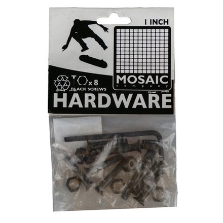 Купить Винты MOSAIC MOUNTING BOLTS ALLEN (SS) (BLACK, 1")