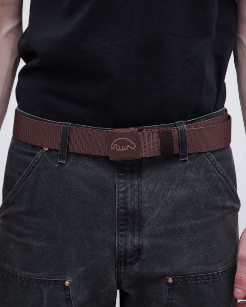 Ремень ANTEATER Belt_PLST-Brown