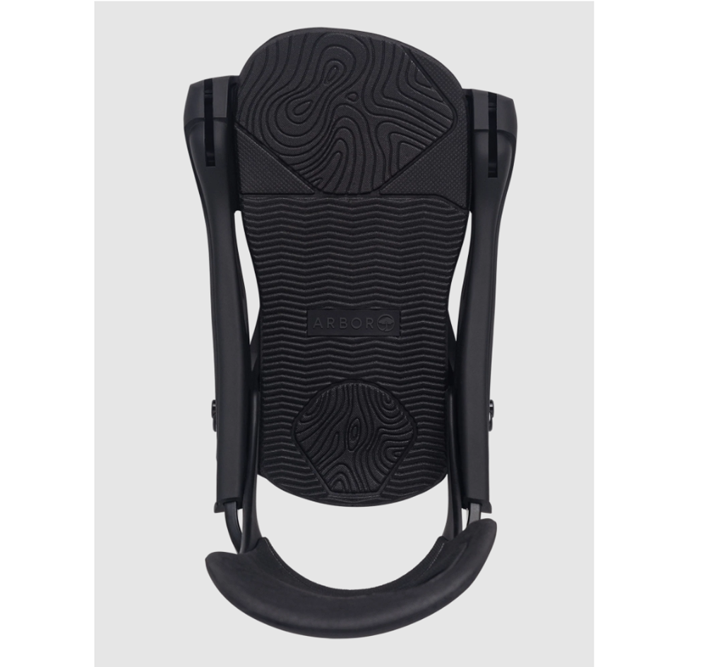 Крепления для сноуборда ARBOR - Cypress Black/black