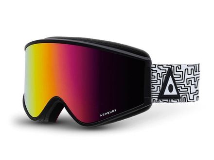 Купить Маска ASHBURY A12 Miller (PINK MIRROR LENS/YELLOW SPARE)
