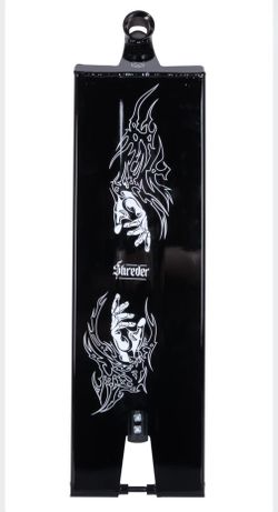 Дека для трюкового самоката Tech Team Shreder 7x23 (черный / black)