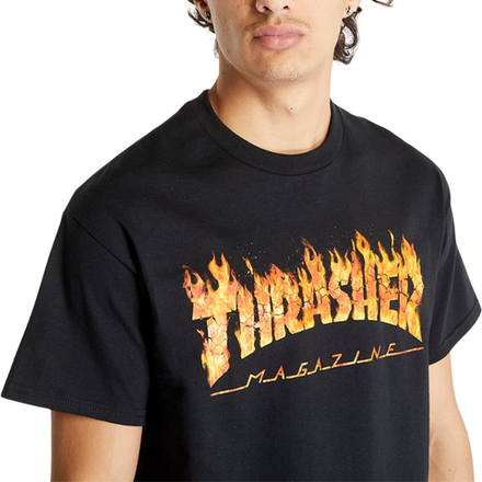 Купить Футболка Thrasher INFERNO BLACK