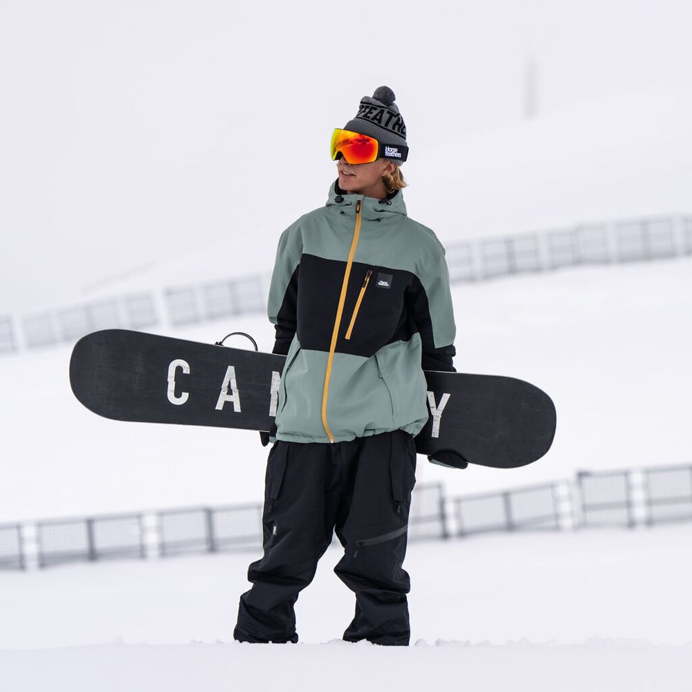 Куртка Horsefeathers RECON JACKET (iceberg green/black)