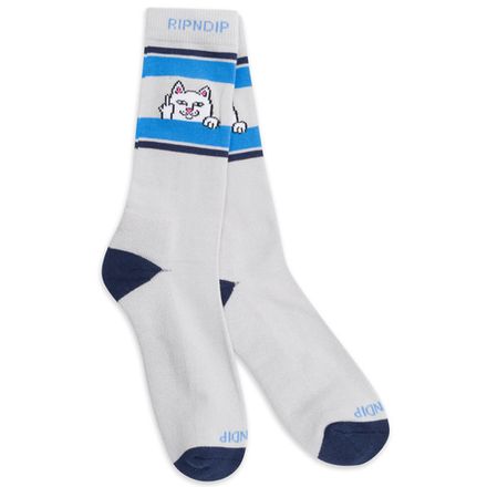 Купить Носки Rip N Dip Peeking Nermal Socks Ash Heather / Navy