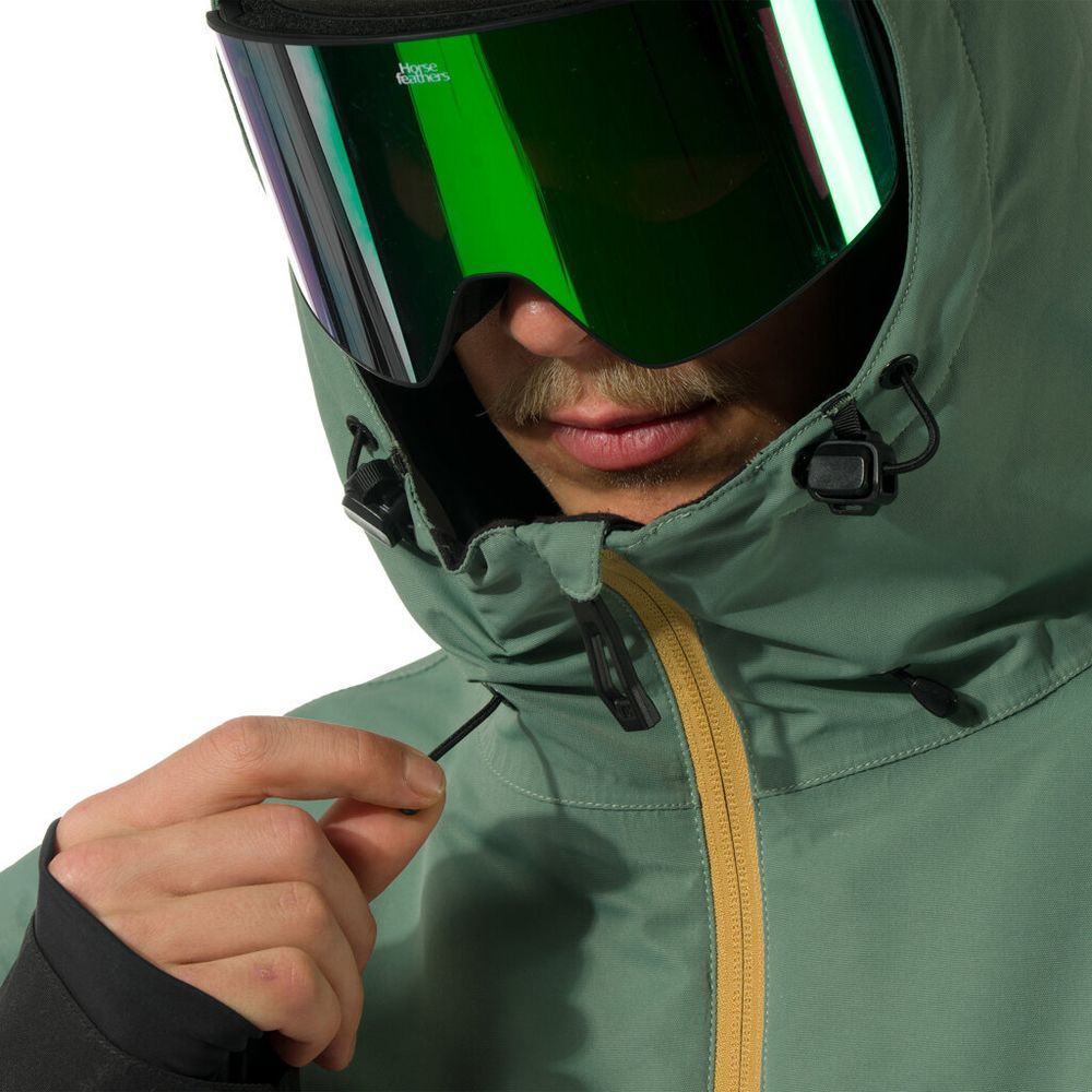 Куртка Horsefeathers RECON JACKET (iceberg green/black)