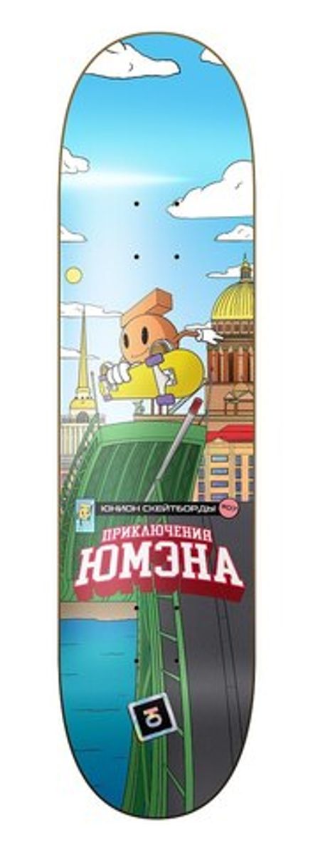Купить Дека для скейтборда Юнион UMAN, 8.25x31.75