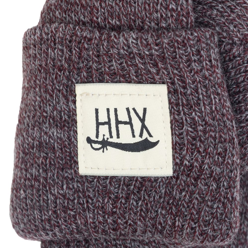 Шапка ННХ Эверест Бордо-серый