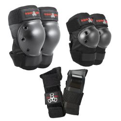 Защита комплект (колени, локти, запястья) Triple 8 Saver 3-Pack BLK