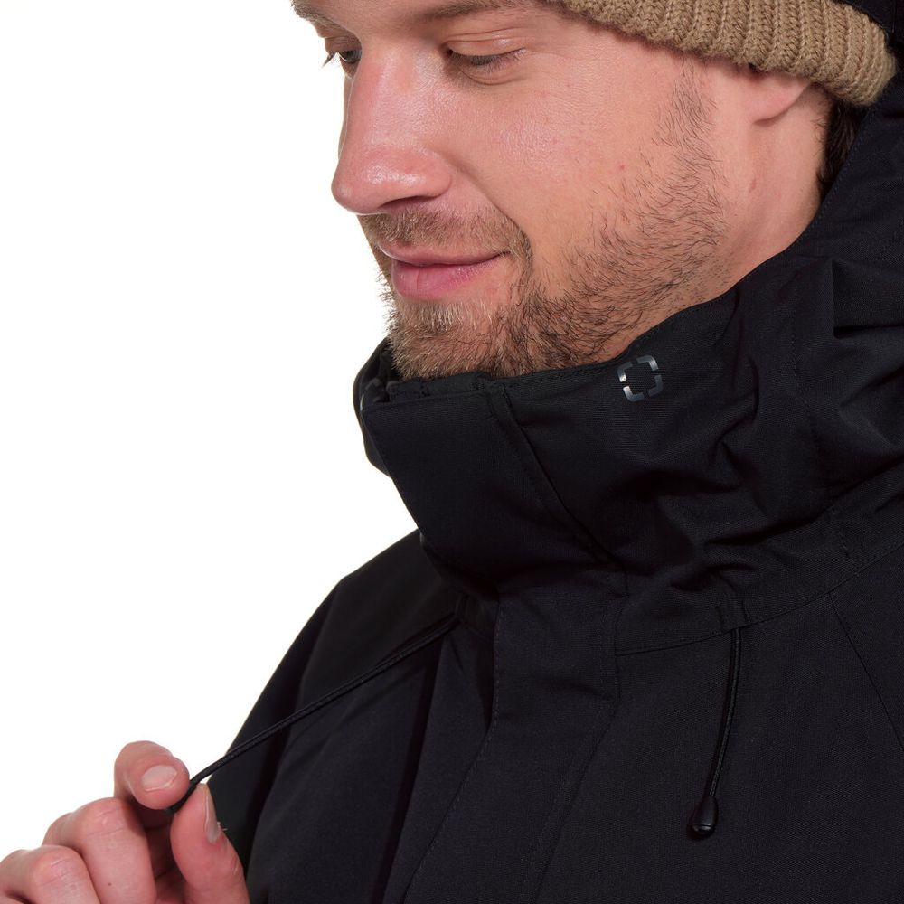 Анорак мужской сноубордический Horsefeathers DONNIE JACKET (black)