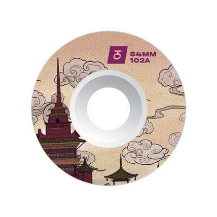 Колеса для скейтборда Юнион Samurai, 54mm/100a