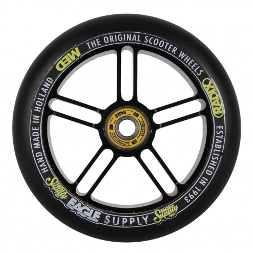 Колесо для самоката Eagle Supply Radix 5D Black/Black 115mm х 30mm
