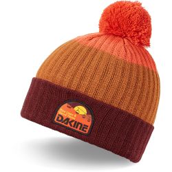 Шапка Dakine EZRA BEANIE PORT/RED EARTH/SUN FLARE