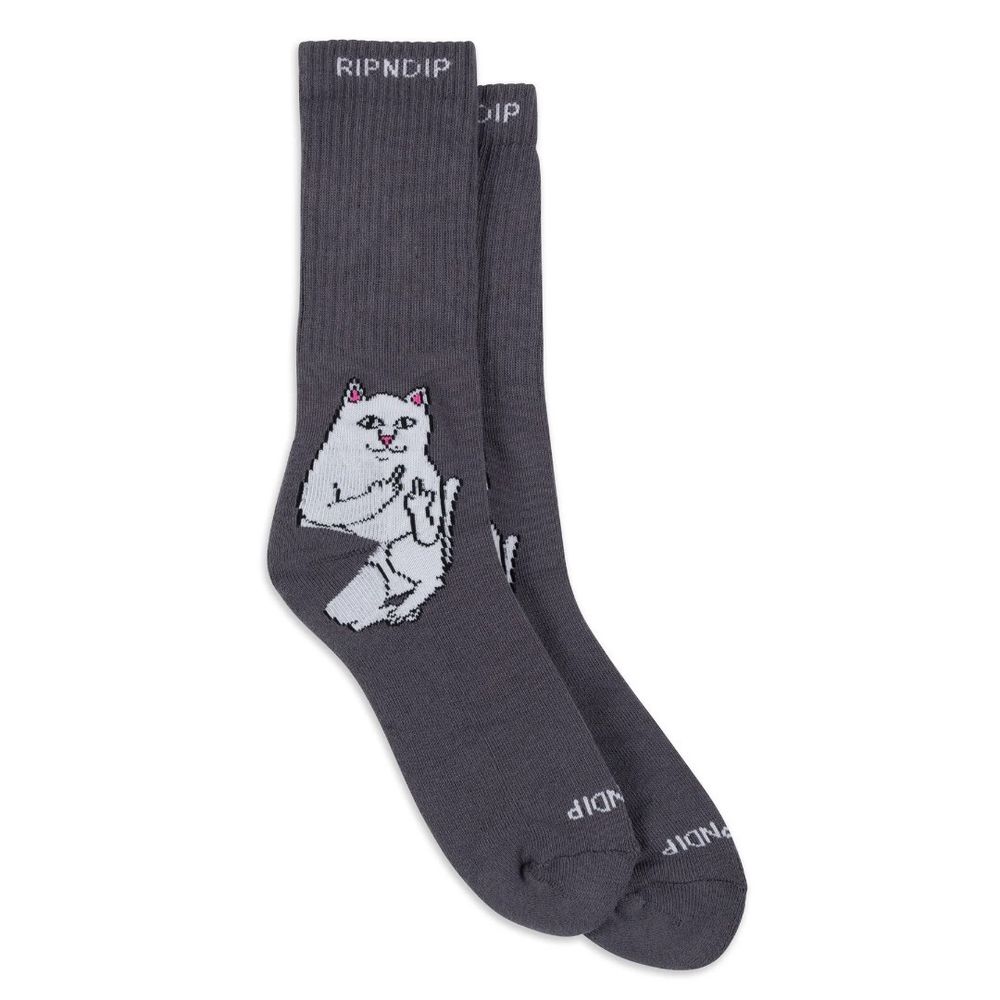 Носки Ripndip Lord Nermal Socks Charcoal