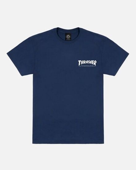 Купить Футболка THRASHER LITTLE THRASHER NAVY