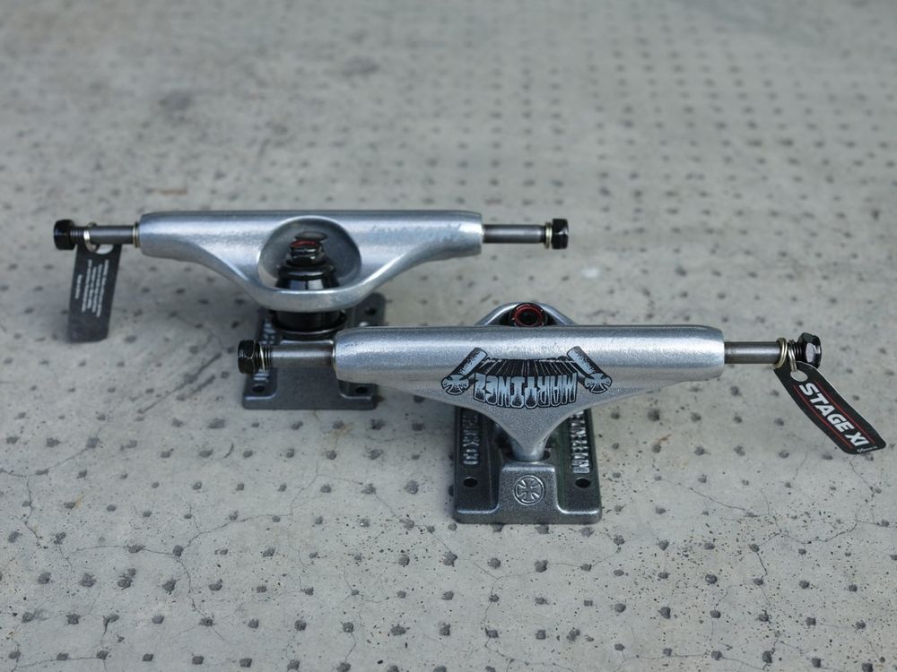 Подвески для скейтборда Independent Stage 11 Pro Milton Martinez Silver Grey Standard (139)