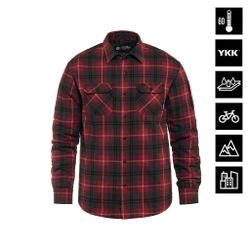 Рубашка утепленная Horsefeathers DOUGH SHIRT (redwood)