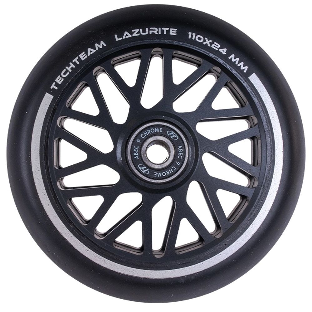 Колеса для трюкового самоката Tech Team 110*24мм, Lazurite, black