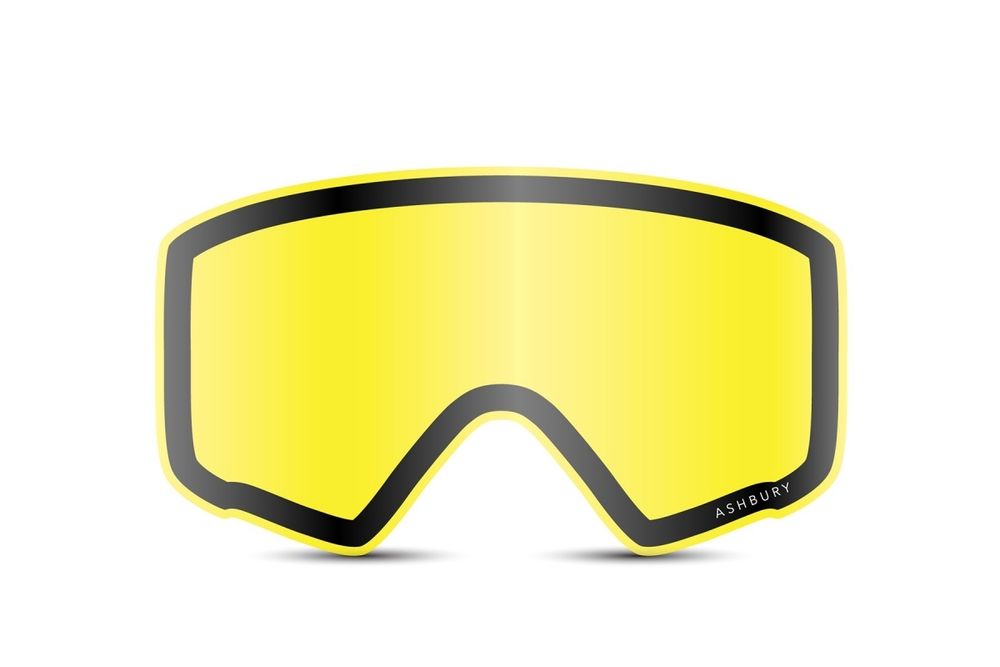 Маска ASHBURY ARROW Gibson (DARK SMOKE LENS/YELLOW SPARE)