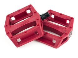 Педали для BMX Mission Impulse насыпные (красный)