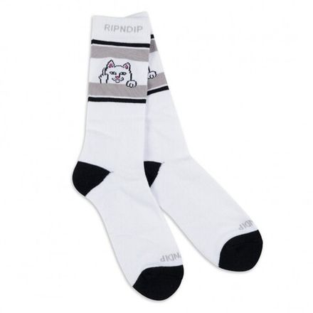 Купить Носки Ripndip Peeking Nermal Socks White