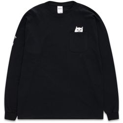 Лонгслив Ripndip Lord Nermal L/S Pocket Tee (Black)
