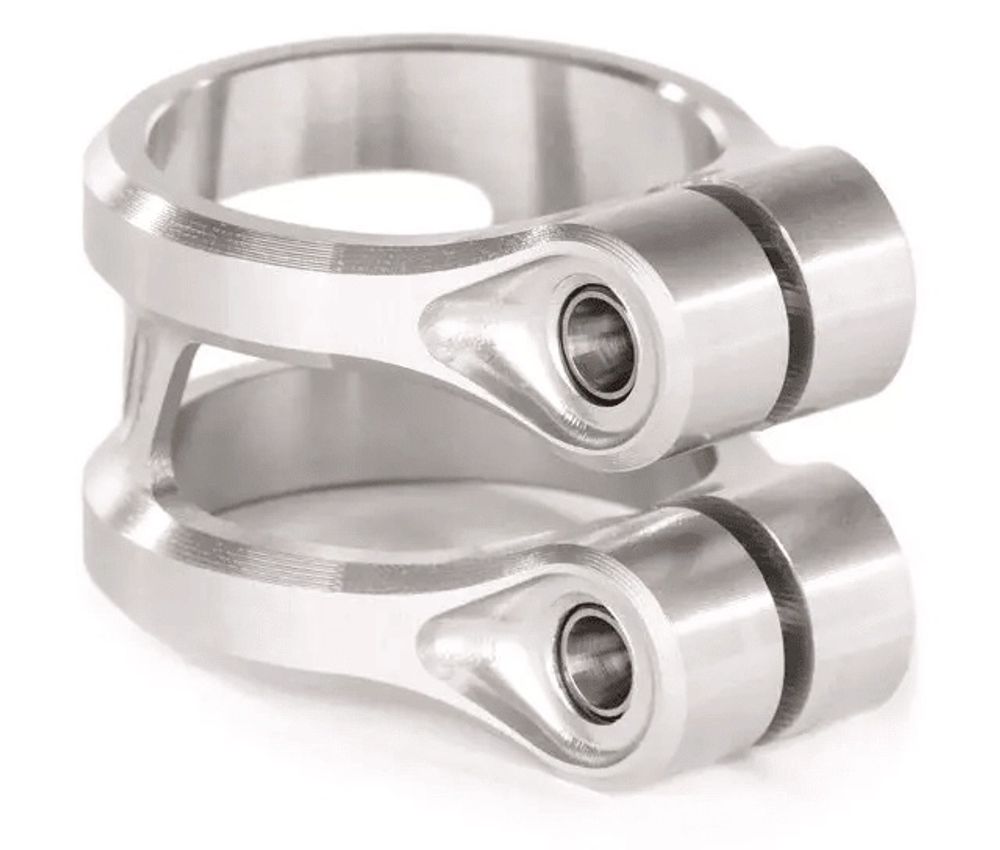 Зажим для трюкового самоката Ethic sylphe double clamp V2 34.9 raw