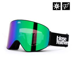 Маска Horsefeathers EDMOND GOGGLES (black/mirror green)